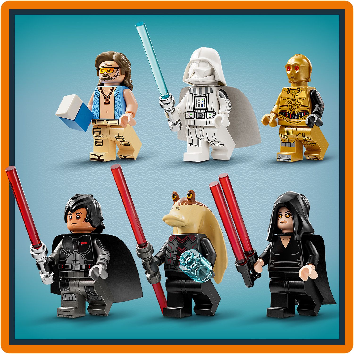 6 minifigúrok LEGO® Star Wars™
